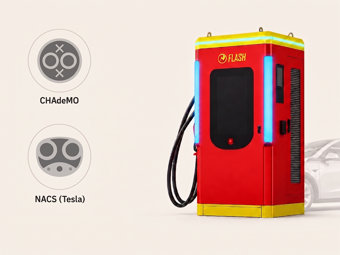 CHAdeMO/NACS対応